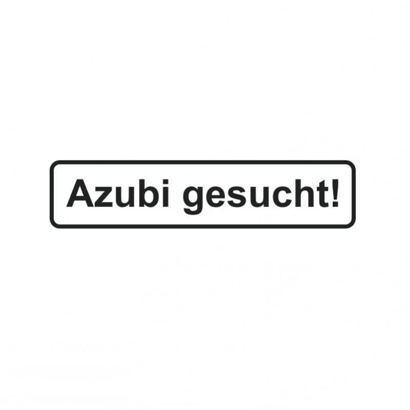 Azubi gesucht Aufkleber