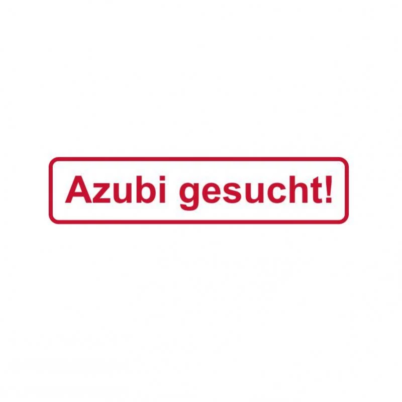 Azubi gesucht Aufkleber