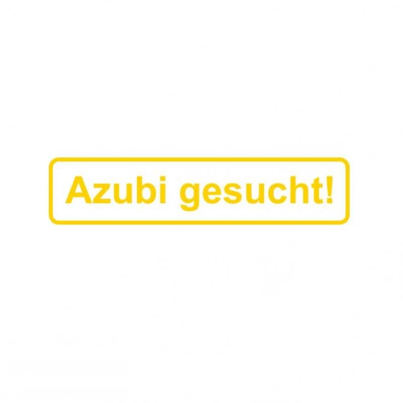 Azubi gesucht Aufkleber