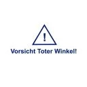 Vorsicht Toter Winkel Aufkleber