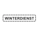 Winterdienst Aufkleber