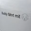 Wunschtext Aufkleber