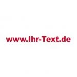 Domainaufkleber mit Ihrer Internetadresse