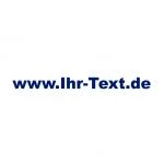 Domainaufkleber mit Ihrer Internetadresse