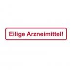 Eilige Arzneimittel Aufkleber