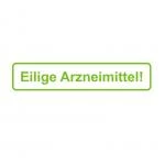 Eilige Arzneimittel Aufkleber