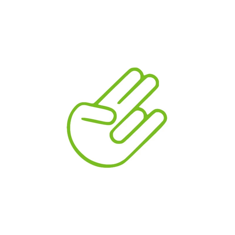 Shocker Hand Aufkleber