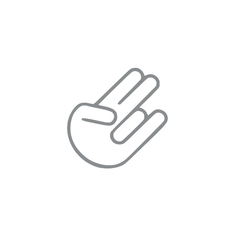 Shocker Hand Aufkleber