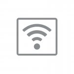WLAN-Symbol Aufkleber 3 STÜCK-SET
