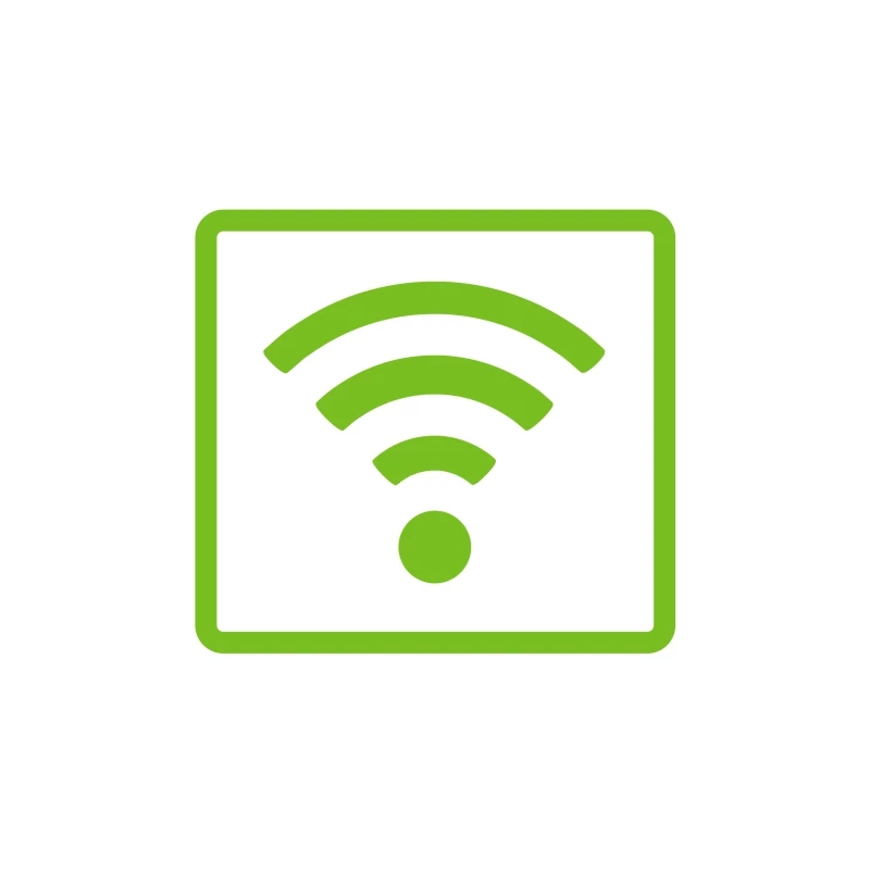 WLAN-Symbol Aufkleber 3 STÜCK-SET