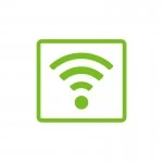 WLAN-Symbol Aufkleber 3 STÜCK-SET