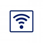WLAN-Symbol Aufkleber 3 STÜCK-SET