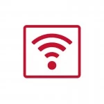 WLAN-Symbol Aufkleber 3 STÜCK-SET