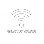 WLAN-Aufkleber