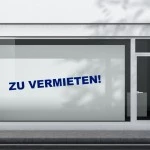 Zu vermieten Aufkleber Standard